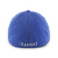 Kansas Jayhawks Franchise Fitted Hat - Blue