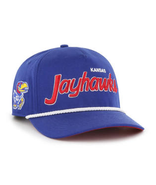Kansas Jayhawks Classic Rope Adjustable Hat - Royal Blue