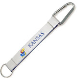 Kansas Jayhawks Reflective Carabiner Keychain