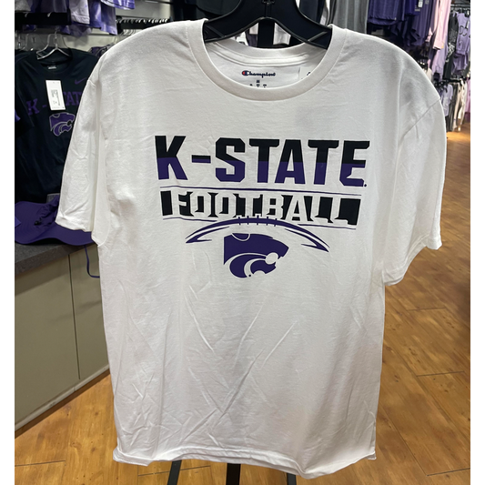 KSU Football Tee- White