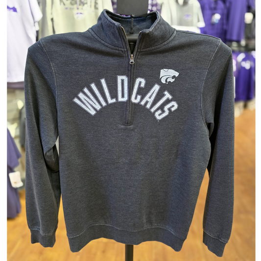 KSU VINT 1/4 ZIP - Charcoal