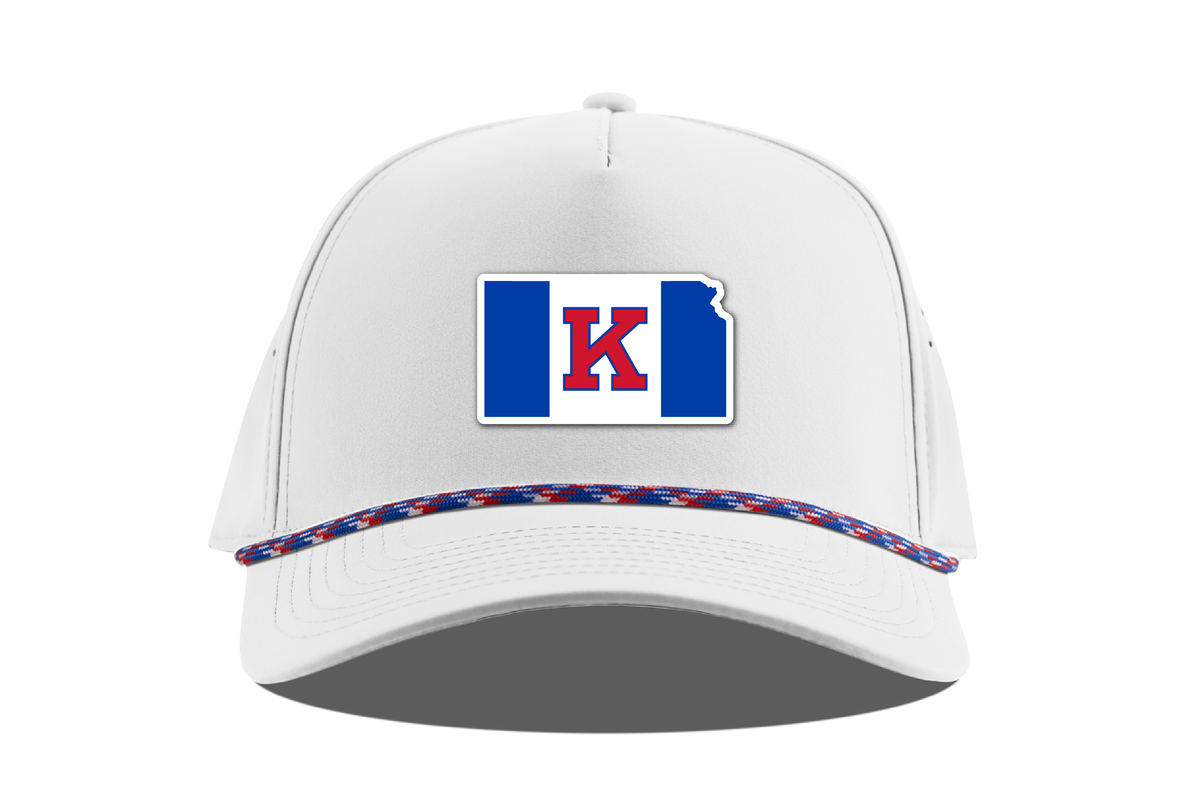 Flag Rope Hat Kansas Jayhawks KS Flag Rope Hat – Jocks Nitch