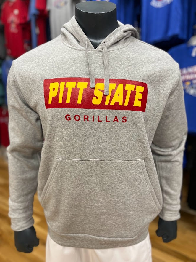 Adidas Pitt State Gorillas Banner Hoodie - Grey