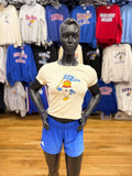 Kansas Jayhawks KU Mascot Micro Top - Off White