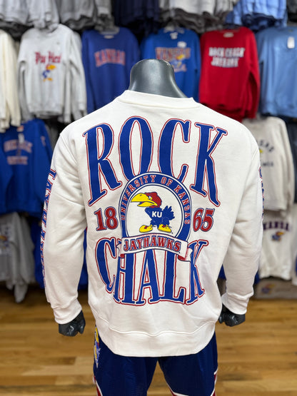 Kansas Jayhawks Rock Chalk Crew - Sno White