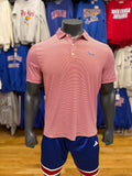 Kansas Jayhawks KS Double Stripe - Red
