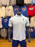 Kansas Jayhawks 1912 Lattice Polo - Baby Blue