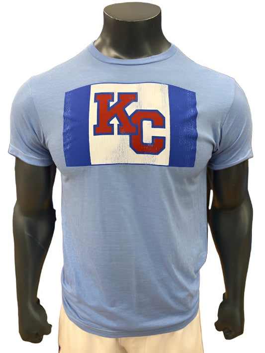 Kansas Jayhawks Gameday KC Tee- Blue