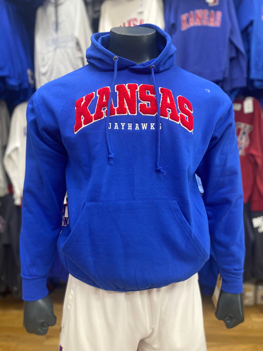 Kansas Jayhawks Chenille Hood