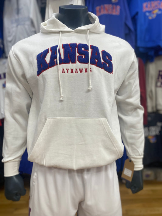 Kansas Jayhawks Chenille Hood