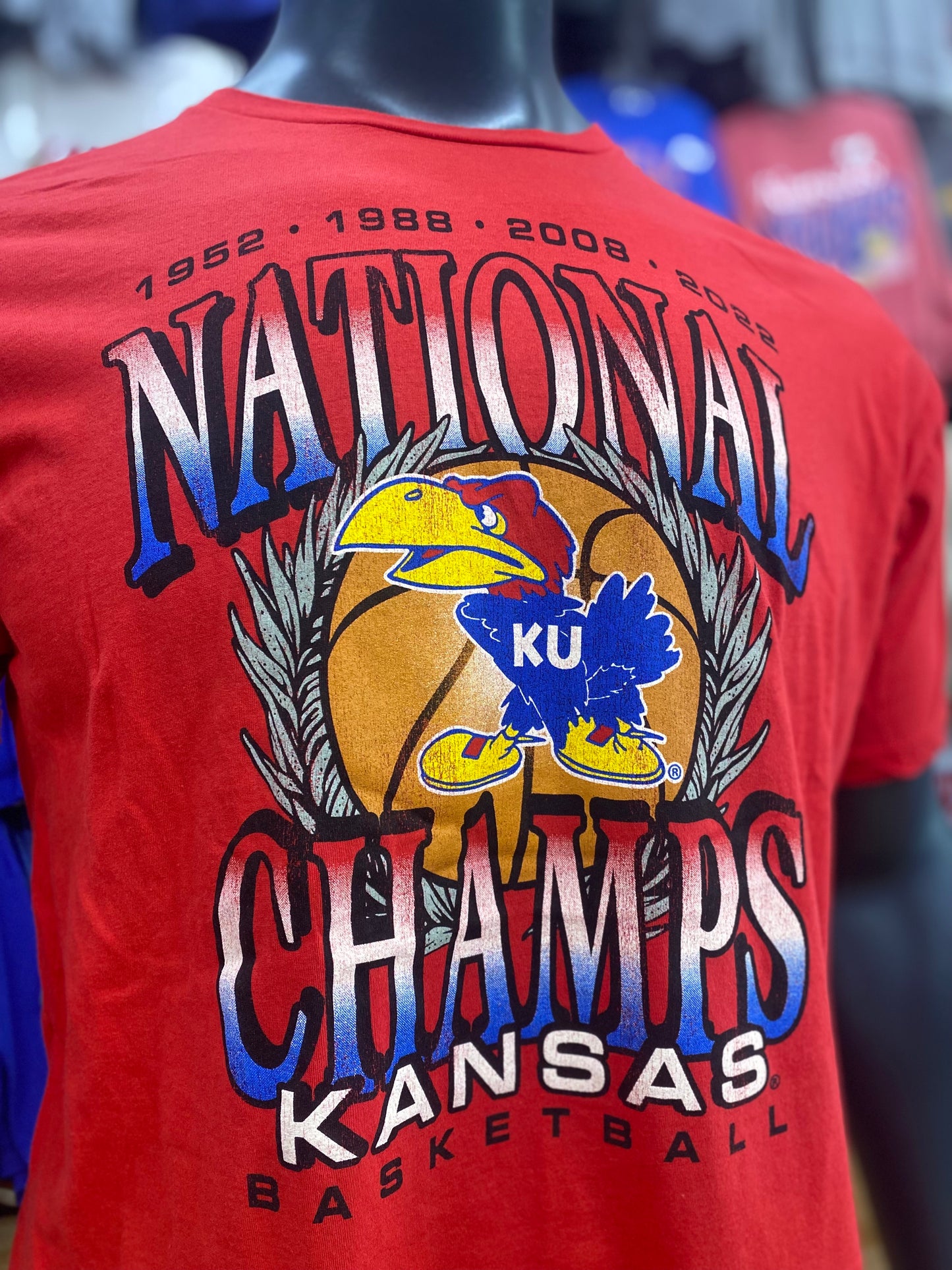 Kansas Jayhawks Basketball National Champs T-Shirt