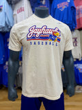 Kansas Jayhawks Script Baseball T-Shirt