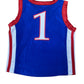 Kansas Jayhawks Basketball Toddler Jersey - Royal/Red/White