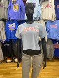 Kansas Jayhawks Rock Chalk Arch Crop T-Shirt