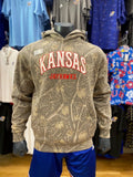 Kansas Jayhawks Arch Camo Hoodie