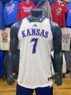 Kansas Jayhawks Kohl Rosario #7 Basketball Jersey