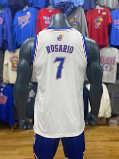 Kansas Jayhawks Kohl Rosario #7 Basketball Jersey