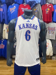 Kansas Jayhawks Samis Calderon #6 Basketball Jersey