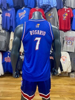 Kansas Jayhawks Kohl Rosario #7 Basketball Jersey