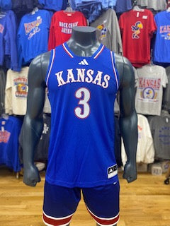 Kansas Jayhawks Tre White #3 Basketball Jersey