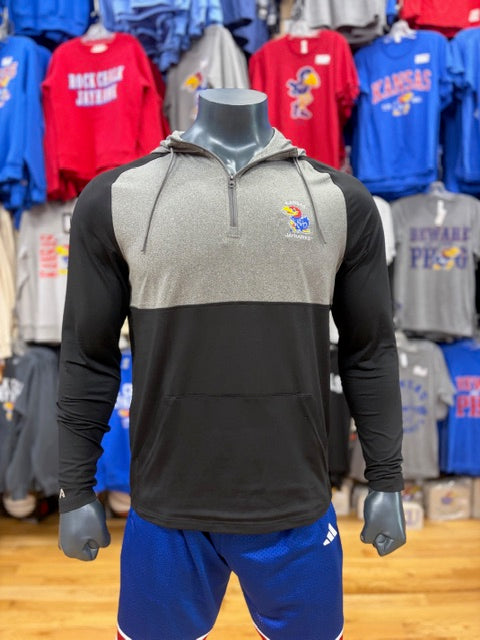 Kansas Jayhawks Fearless 1/4 Zip Hoodie