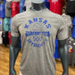 Kansas Jayhawks Basketball Arch Triblend T-Shirt - Grey