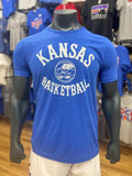 Kansas Jayhawks Basketball 1941 Triblend T-Shirt - Royal Blue