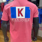 Kansas Jayhawks 1912 Logo + Gameday Flag T-Shirt - Pink