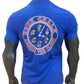 Kansas Jayhawks Tradition Rock Chalk Around the Clock T-Shirt - Blue
