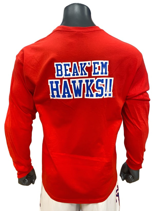 Kansas Jayhawks Primetime T-Shirt - Red Kansas Jayhawks Primetime T-Shirt - Red