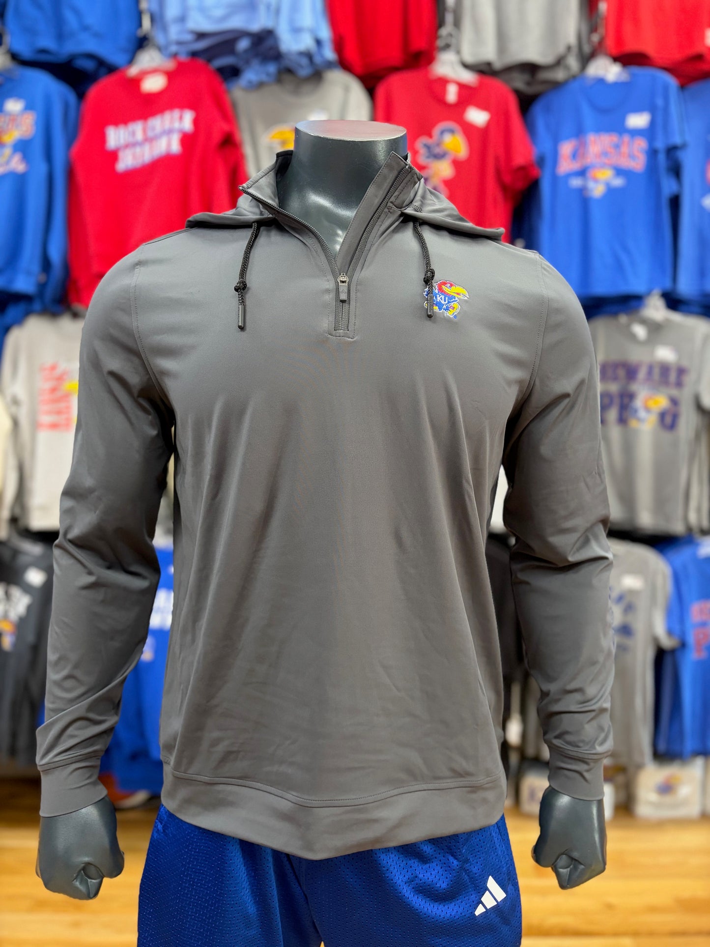 Kansas Jayhawks Journey 1/4 Zip Hoodie