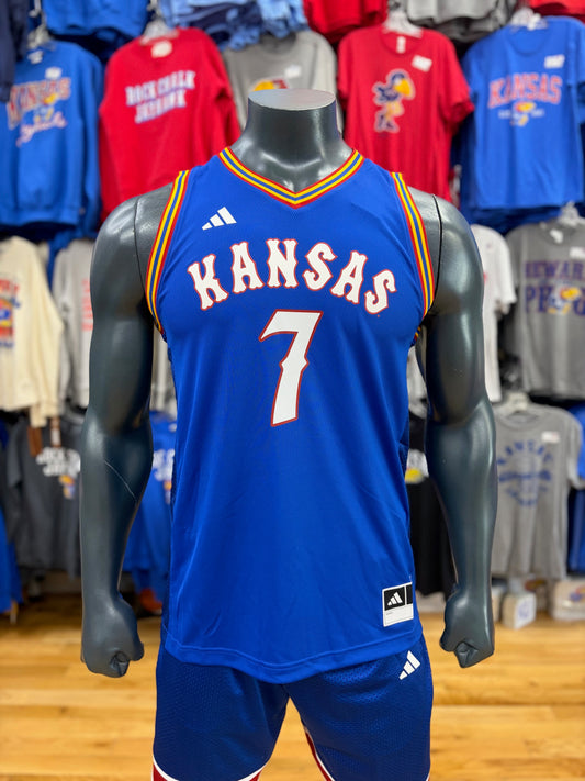 Kansas Jayhawks Officially Licensed #7 Kohl Rosario '88 Jersey