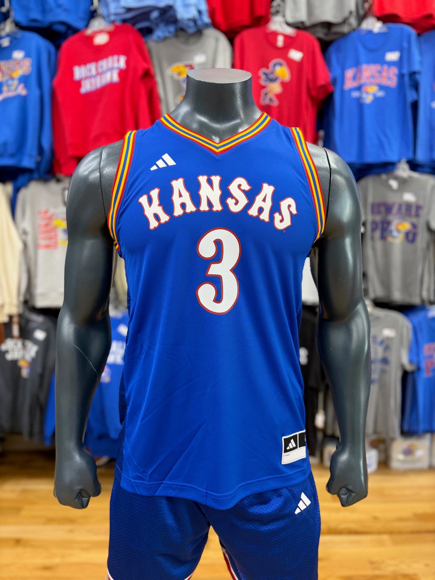 Kansas Jayhawks Officially Licensed #3 Tre White '88 Jersey