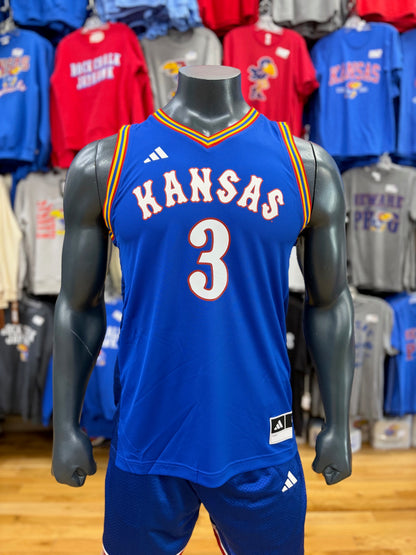Kansas Jayhawks Officially Licensed #3 Tre White '88 Jersey