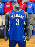 Kansas Jayhawks Officially Licensed #3 Tre White '88 Jersey