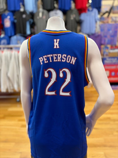 Kansas Jayhawks Officially Licensed #22 Darryn Peterson Youth Jersey