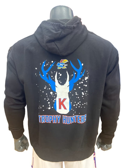 Kansas Jayhawks Vault 1941 Trophy Hunters Hoodie - Black/Team Colors