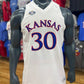 Ochai Abgaji 2022 Final Four Kansas Basketball Jersey #30 - White