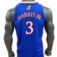 Dajuan Harris Jr. Kansas Basketball Jersey #3 - Royal