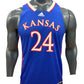 KJ Adams Jr. Kansas Basketball Jersey #24 - Royal