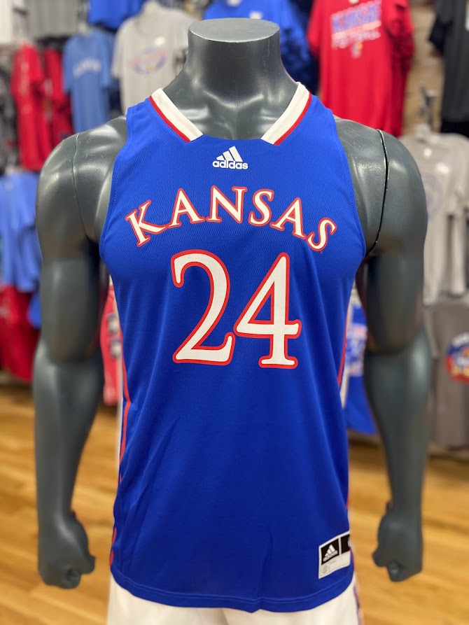 KJ Adams Jr. Kansas Basketball Jersey #24 - Royal