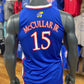 Kevin McCullar Jr. Basketball Jersey #15 - Royal