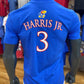 Dejuan Harris Jr. Jersey T-Shirt #3 - Royal Blue