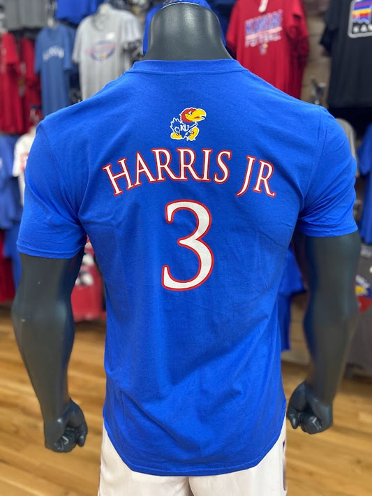 Dejuan Harris Jr. Jersey T-Shirt #3 - Royal Blue