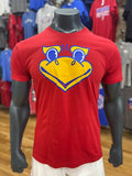 Kansas Jayhawks Beak 'Em Hawks T-Shirt - Red