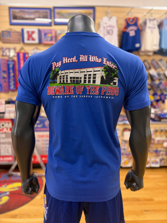 Kansas Jayhawks Allen Fieldhouse Beware T-Shirt