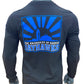 Kansas Jayhawks Silhouette Long Sleeve T-Shirt - Black/Blue