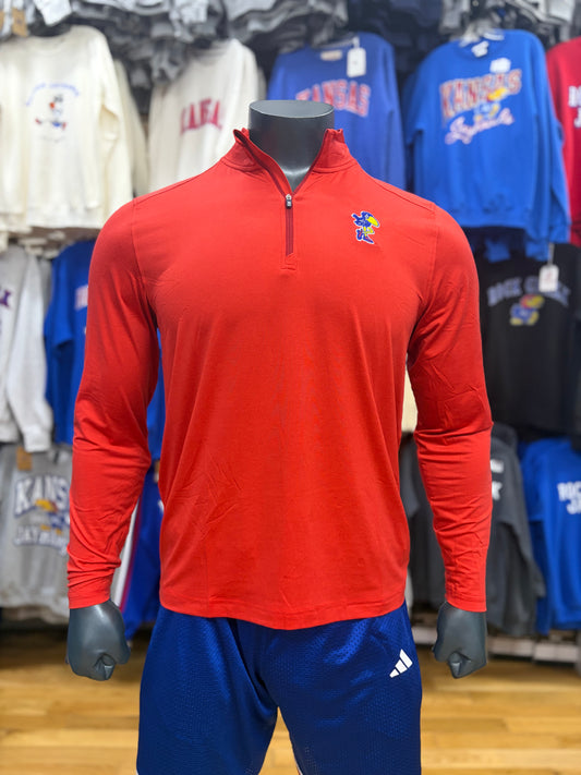 Kansas Jayhawks Cutter & Buck 1912 Coastline Quarter Zip