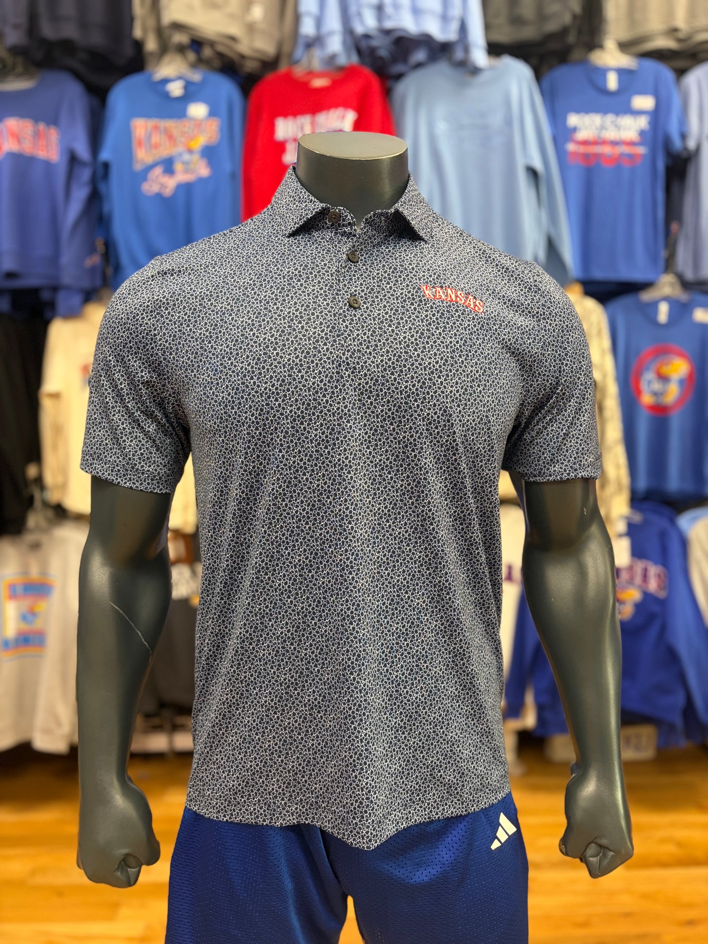 Kansas Jayhawks Cutter & Buck Pike Polo