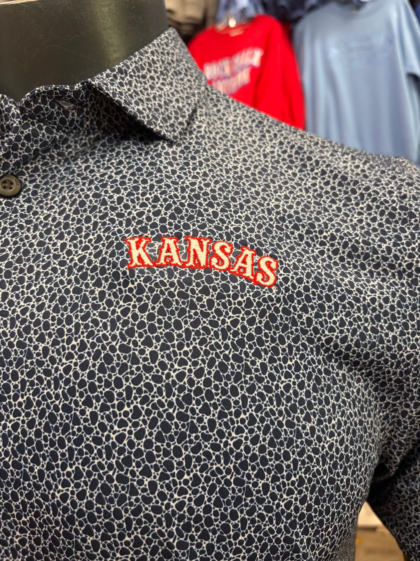 Kansas Jayhawks Cutter & Buck Pike Polo